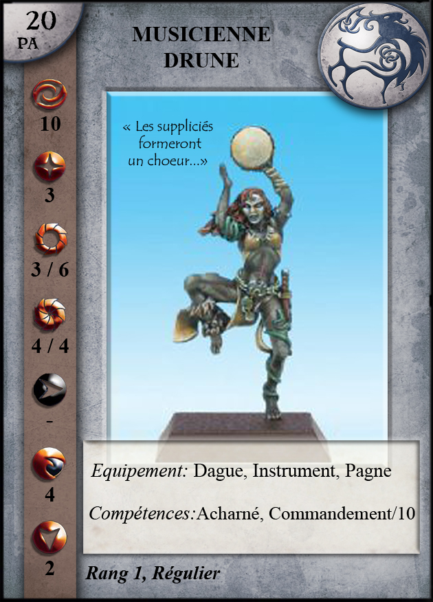 Musicienne Drune